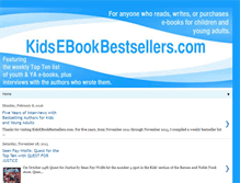 Tablet Screenshot of kidsebookbestsellers.com